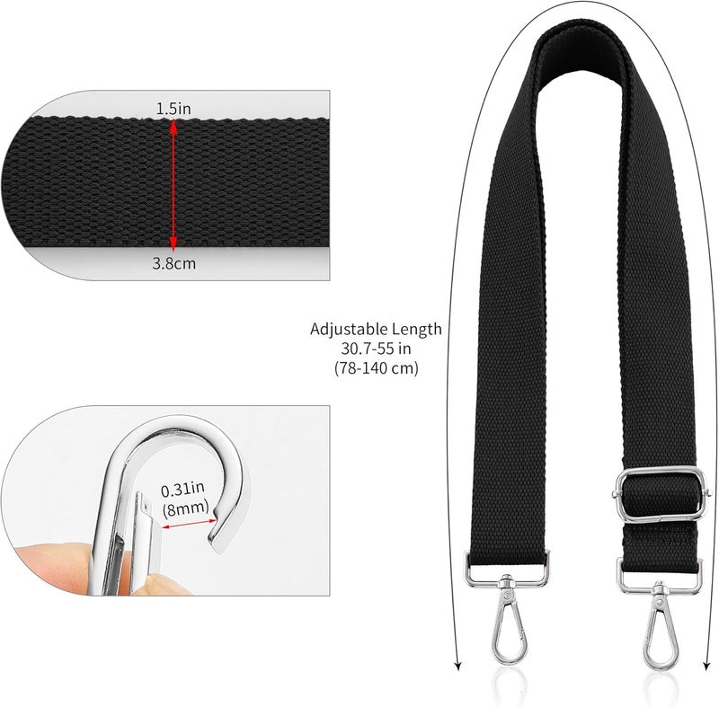 Hamdecro Store Wide Purse Strap Replacement Crossbody Shoulder Bag, Universal Adjustable Straps for Bags - Image 5